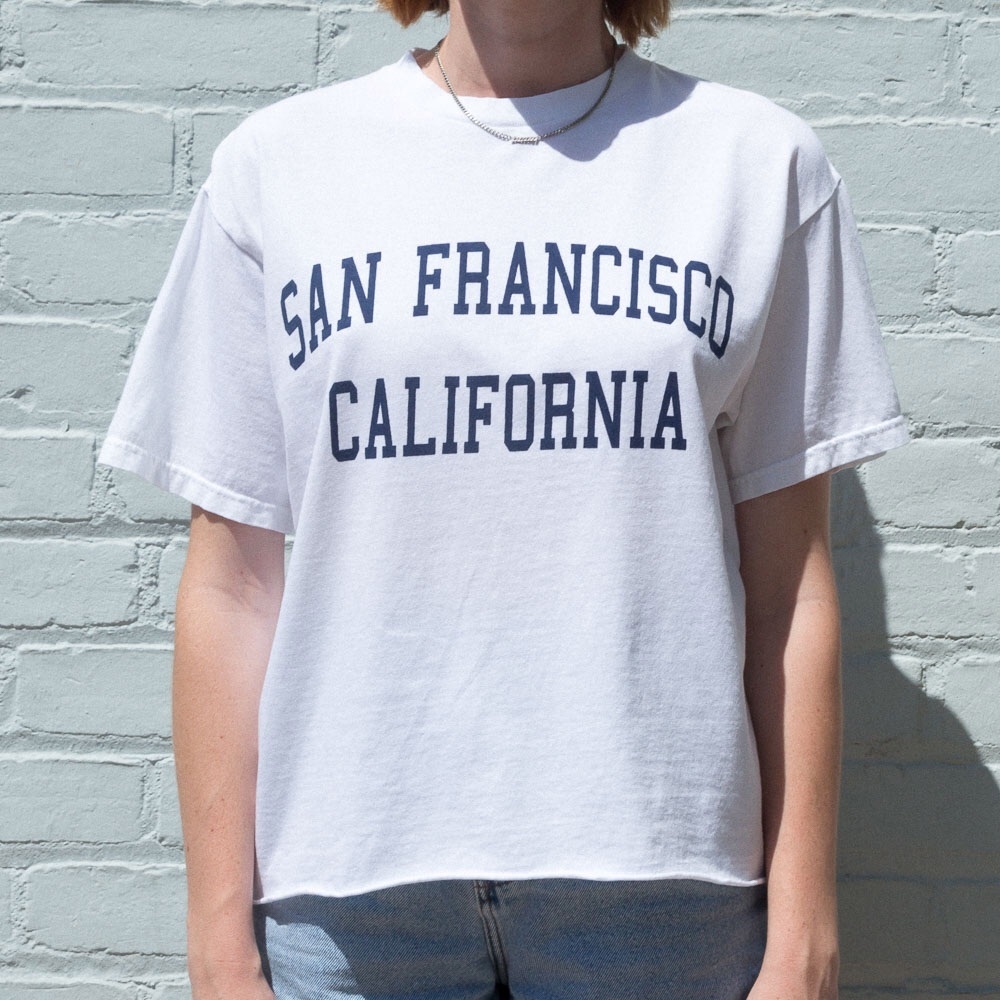 brandy melville san francisco california tee